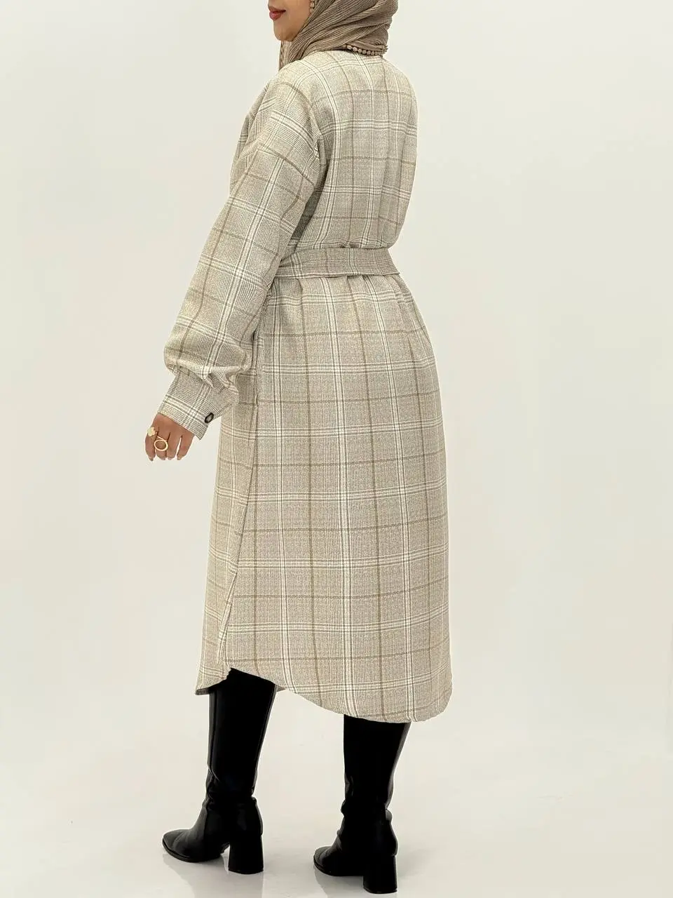 3564-مانتو پاییزه شایلین